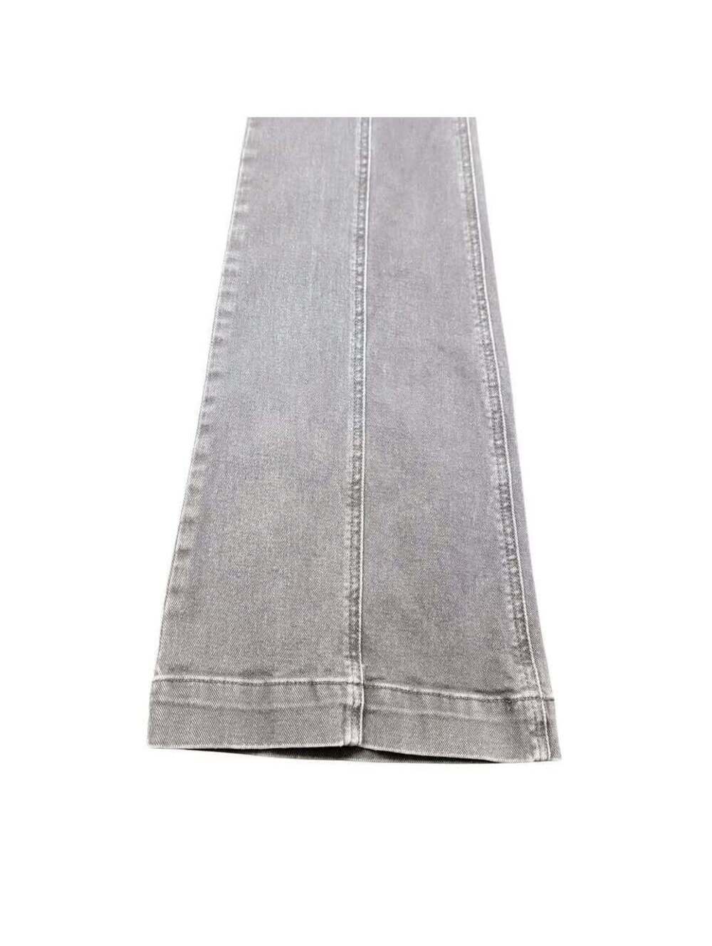 Idyllwind Miranda Lambert Size 6 Gray Wide Flare Bootcut Jeans High Rise Pintuck - Picture 7 of 10